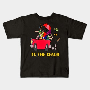 To the Beach Kids T-Shirt